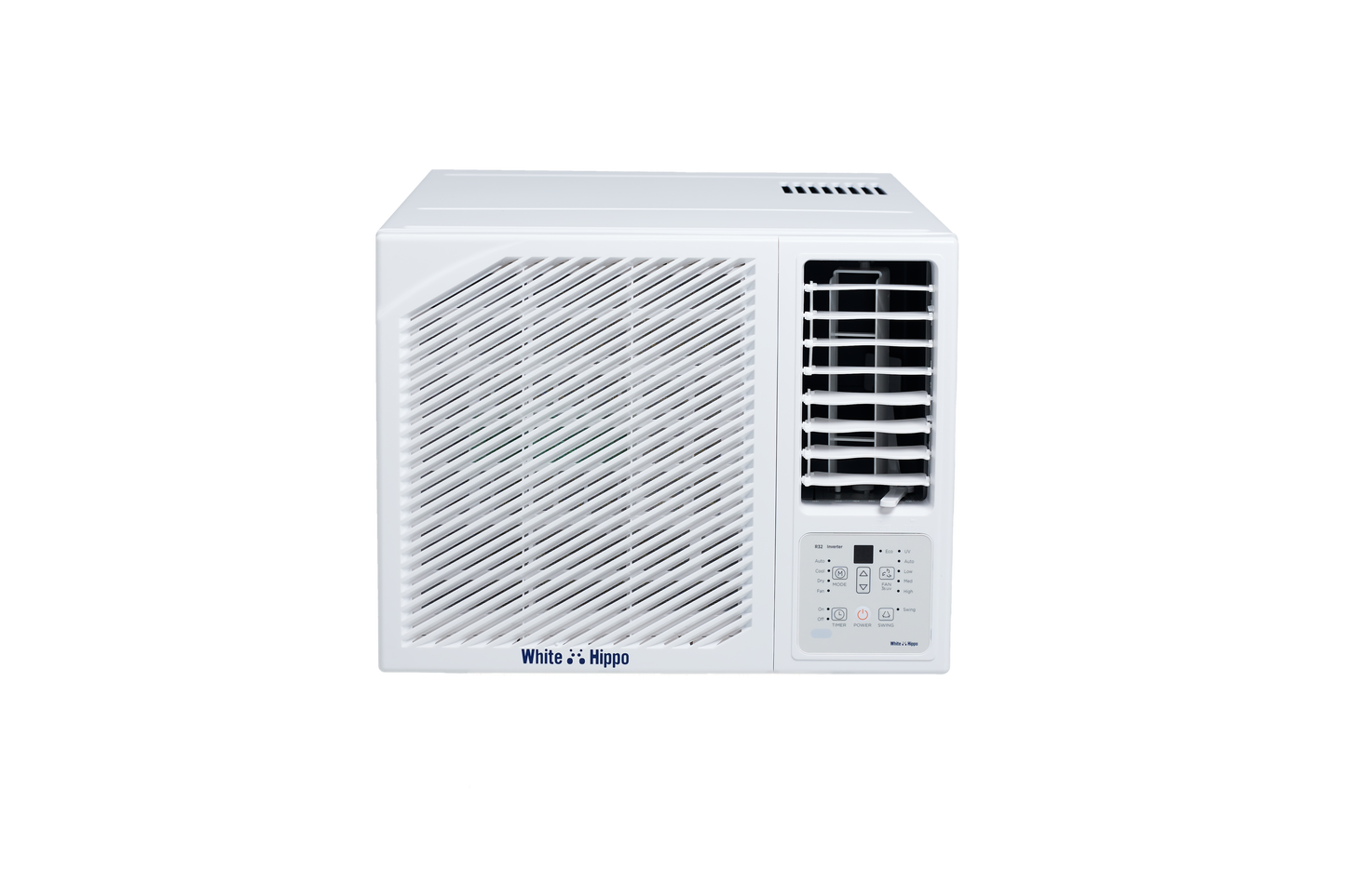White Hippo 3/4 HP Window Type Cooling Only Inverter Air Conditioner HIP07HK (R32)